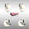 Service Caster 4 Inch 316SS Nylon Wheel Swivel Bolt Hole Caster Brakes, 2PK SCC-SS316BH20S414-NYS-2-TLB-2 - alternate 6